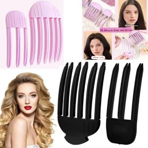 Kẹp Tóc Tạo Kiểu Mái Xoăn Dày Cho Nữ Không Cần Nhiệt Nâng Chân Tóc Tự Nhiên Dụng Cụ Tạo Kiểu Chăm Sóc Tóc Tự Làm Giúp Tóc Bồng Bềnh