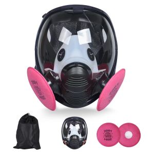 Chemical Gas Mask 6800 Dust Respirator Anti-Fog Full Face Mask Filter For Industrial Acid Gas Welding Spray Paint Insecticide