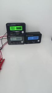 Aideepen | Đồng Hồ Đo Điện Áp Kỹ Thuật Số Chỉ Báo Dung Lượng Pin DC8-30V Để Đo Axit Chì/lithium Với USB3.0 & Type-C Cho Ô Tô Xe Máy