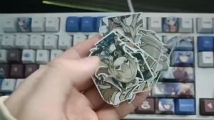Genshin Impact - Set 10/15 Sticker Kirara game Genshin Impact dán trang trí laptop vali điện thoại siêu đẹp chống nước chống xước