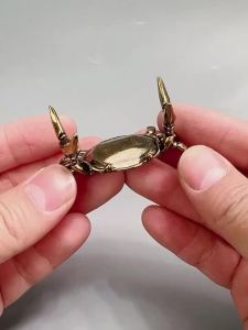 Vintage Giả Cử Tạ Cua Để Bàn Trang Trí Đồng Nghệ Nhân Hình Tượng Cho Trang Trí Văn Phòng Tại Nhà Sáng Tạo Quà Tặng Sinh Nhật