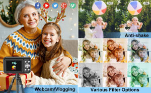 1080P Mini Digital Camera for Kids: A Compact, Portable & Easy-to-Use Camera