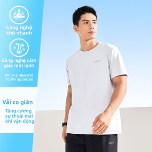 Erke | Áo Thun Sợi Kẻ Lạnh Khô Nhanh