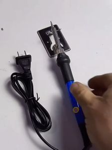 1Set Mini Soldering Iron Set Adjustable Temperature 220V 60W Electric Solder Iron Rework Welding Repair Tools