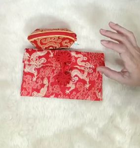 2025 Lucky Wallet with Snake Skin Luarel Leaves Evil Eye Lucky Chinese Coin Long wallet RAMDOM