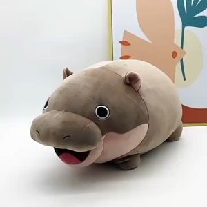 ตุ๊กตา moo deng hippo plush ฮิปโป้เด้ง หมูเด้ง ของเล่นตุ๊กตา ของขวัญสำหรับเด็ก