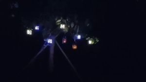 Solar Hanging Light Glass Light Outdoor Lamp Garden Lamp Decoration Light LED Lawn Lamp Camping Light