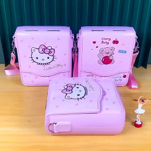 Hộp âm nhạc cô gái nhảy múa balle mèo Kitty/ Gấu Hồng phấn đáng yêu cho bé gái.quà tặng sinh nhật trẻ em