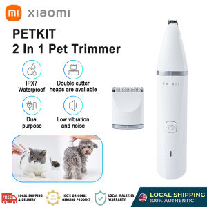 Petkit 2 in 1 Electric Trimmer Pet Hair Clippers Dog Shaver Cat Foot Hair Trimmer Shearing Clippers Electric Shaver