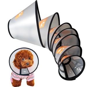 Pet Elizabeth Collar: Puppy Anti-Bite Grasping Collar for Small Dogs & Cats' Neck Wound Healing Accessories