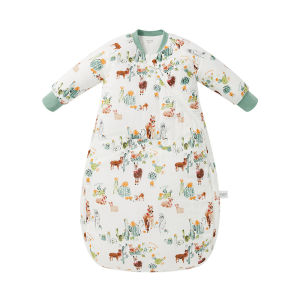 CUTE LIFE | Túi Ngủ Trẻ Em Một Mảnh Dày Giữ Ấm Vải Bamboo Cotton