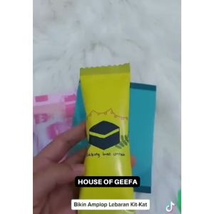House of Geefa - 1 Pack 10pcs Amplop Lebaran Bentuk Permen - Amplop THR - Lebaran Idul Fitri 2023 - Angpao Ampau Angpo Ampo