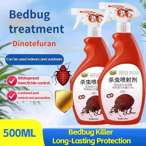 Insecticide spray  Bed bugs killer powerful spray Mother and baby available 500ML Natural plant ingredientsBedbugs killer spray Dust mite spray