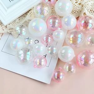 | Cake Decoration | Bubble Transparent White Pearl Colour Ball Birthday Cake Topper 幻彩炫彩泡泡七彩透明球磨砂光面哑光许愿球蛋糕装生日蛋糕插件