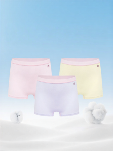 Purcotton | Cool and Thin Breathable Antimicrobial Cotton Underwear for Kids