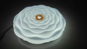 LED Ceiling Lamp Modern Floral Design Warm White Natural White Cool White 48W 78W High Lumen Dimmable Suitable for Bedroom Living Room Kitchen Dining Room