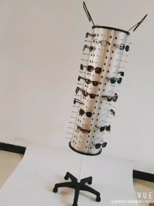 Rak kacamata/display kacamata /pajangan kacamata stand isi 126 set