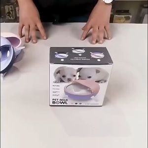 4 IN 1 Kitten Puppy Feeding Nipple Bowl Pet Feeding Milk Bowl Feeder Anak Kucing Baru Lahir Multi Feed Botol  with 4 Nipple