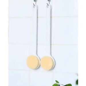 แปรงขัดหลัง ญี่ปุ่น แปรงอาบน้ำ แปรงถูหลัง ไม้ขัดหลัง แปรงขัดผิว ขนแปรงนุ่ม ไม่ทำร้ายผิว แปรงทำความสะอาดหลังแบบมีด้ามจับ