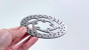 Brake Disc Front Wheel 110mm 5 Holes With 5 Screws For Ninebot F2 Electric Scooter Stainless Steel Rotor Pad Replacement Parts