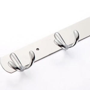 Gantungan Baju 5 Kait Stainless 2 Cabang Kapstok Dinding Tembok Kamar Mandi Cantolan Hook Hanger Baju