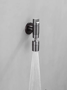 Vòi xoay 360° đa năng đồng thau 2 chế độ xả lắp nhanh bồn rửa mặt-chén chống gỉ bền cao