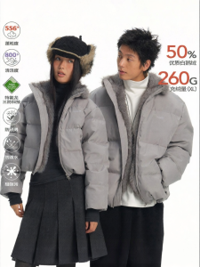 JNXS | 3-Function Warm Goose Down Coat Winter