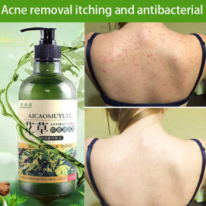 Acne-removing Whitening Shower Gel Purifying Skin Control Oil Hydrating Whitening Wormwood body wash