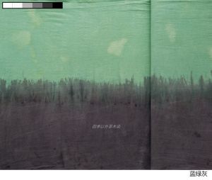 ผ้าฝ้ายแท้สองสี ผสมธรรมชาติ ปั๊มน้ำมันดอกไม้ทำมือ ผ้าฝ้ายผสมปะติดปะต่อกันทำมือ