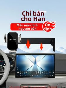 Giá Đỡ Điện Thoại Ô Tô Cho BYD Han L 2026 EV DMI Model Dẫn Đường Trang Trí