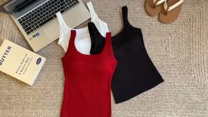 เสื้อกล้าม ชุดชั้นในยกทรง เข้ารูป สวยงาม สไตล์อเมริกัน