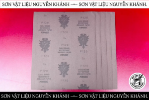 GIẤY NHÁM NHẬT P120 KOVAX – NHÁM NƯỚC CHÀ PHÁ XỬ LÝ GỖ KIM LOẠI SƠN CŨ