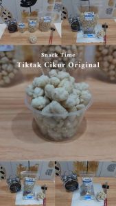 Snack Time Tiktak Tictac Cikur Original 100 Gram