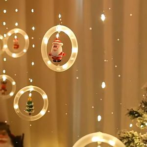 Christmas Curtain light USB port Home decoration light Festive mood light LED light Party accessory light