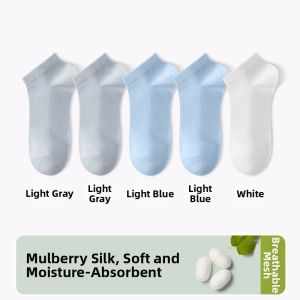 MiiOW | Antibacterial Breathable Silk Mens Socks