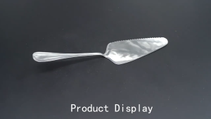 Stainless Steel Cake Server Ergonomic Handle - Premium Material Safe Use