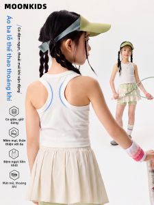 Moonkids | Girls Racerback Training Vest Summer Wear White