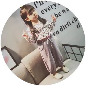 X BABY Setelan Baju Anak Perempuan Lengan Panjang Motif Bunga Bahan Katun Premium Usia 1-4 Tahun