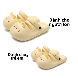 XIXITIAO | Dép Xăng-đan Dây Mảnh Cute Chống Trượt Hỗ Trợ Cung Chân Hình Mèo