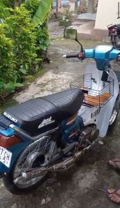 Knalpot Suzuki RC100 BRAVO Croom