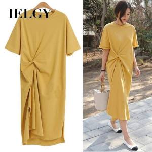 Váy Thun Dài Nữ Mùa Hè Đầm Dự Tiệc Rộng Rãi Váy Giản Dị Kích Thước Lớn