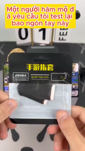 Găng Tay Chơi Game Cảm Ứng Ver S Sợi Bạc - Bao Tay Gaming Chống Mồ Hôi Tăng Độ Nhạy Cảm Ứng