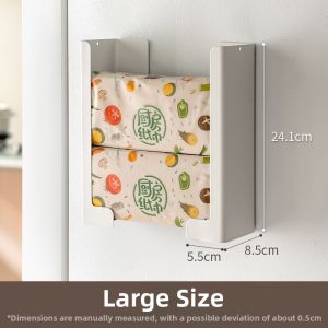 LANJIAOLUO | Multifunctional Magnetic Wall-mounted Shelf Side Organizer