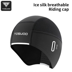TOSUOD Ice Silk Cycling Cap Quick-Drying And Moisture-Wicking Cycling Cap UV Protection Lightweight Sun Hat