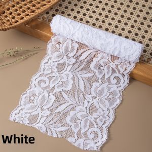 Decorative Elastic Lace Trim Fabric for DIY Clothing