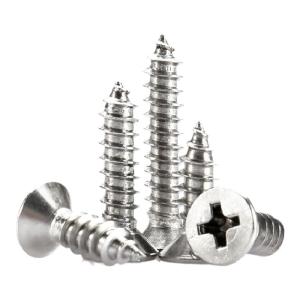 POWER&STRONG | 304 Stainless Steel Flat Head Self-Tapping Screw M4-M8