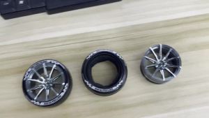Lốp Xe RC Tỷ Lệ 1/10 Và Vành Kim Loại Với Lỗ Lục Giác 12mm Dành Cho Xe Đua Rally Tỷ Lệ 1:10 Tương Thích Với Tamiya TT01/02 XV01 TA06 A959 PTG2