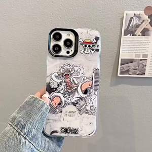 🔥【Readystock】 + FREE Shipping+ COD 🔥2024 NEW nime One Piece Luffy Silicone Phone Case