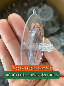 Miếng Dán Thay Thế Kệ Cốc Hút Chân Không Gắn Tường Nhà Tắm Bồn Rửa Mặt Móc Treo Đồ Đa Năng Siêu Dính