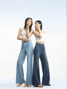 HIPPIE MISS | Petite-specific Elastic High Waist Jeans